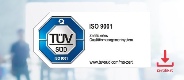 Transline Zertifikat ISO 9001